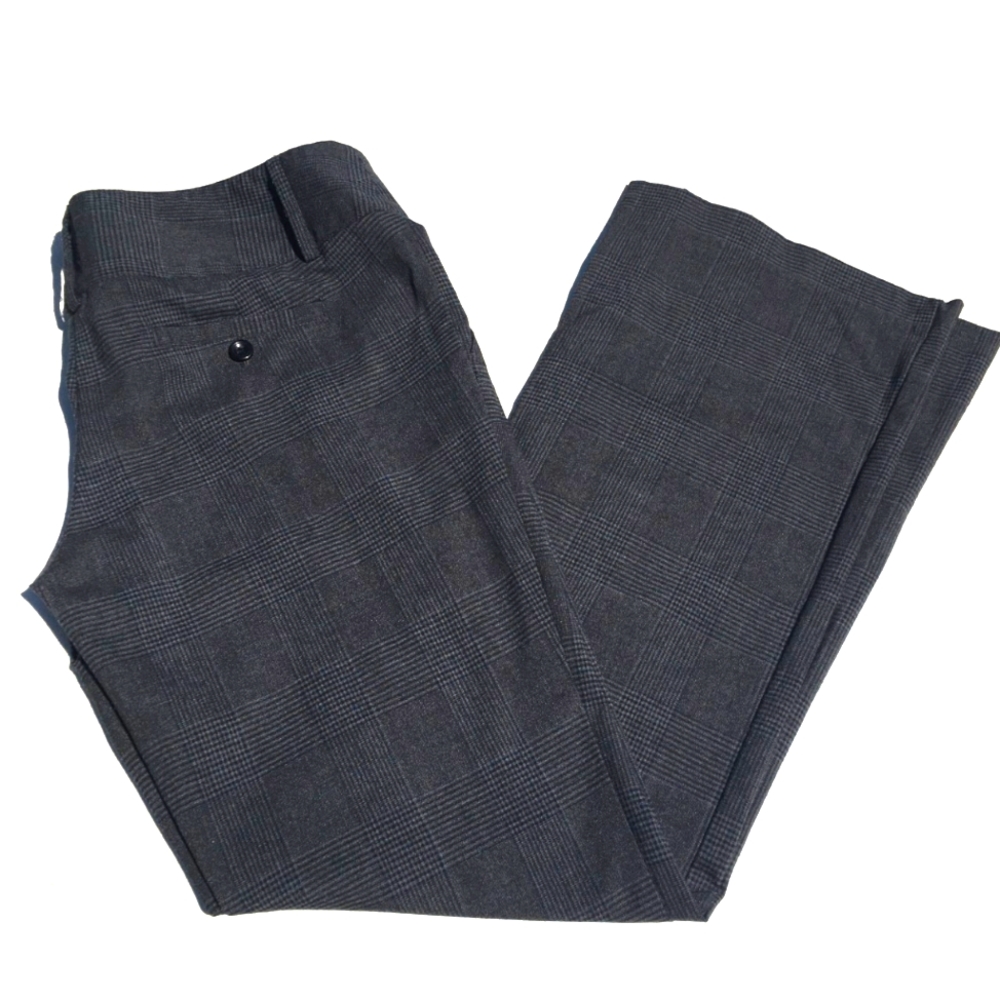 Vintage No Boundaries Slacks Dress Pants Size 11 Juniors Gray